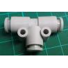 Pneumatic Fitting, Union tee 6mm