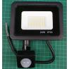 Floodlight, LED, 20W, With PIR, GR1047