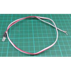 Green 5mm Led with 50cm wire