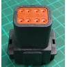 DEUTSCH DT Waterproof connector shell, 8 Way, Shell only (no Pins)