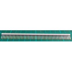 50 Pin SIL Header, Male, Right Angled, 2.54mm Pitch