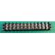 RS PRO 12 Way Non-Fused Terminal Block, 12 AWG, 20A, Free Hanging, Panel Mount, 4mm², Screw Terminals, 9.5mm,