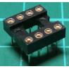 IC DIL Socket, 8 Pin, Turned Contacts