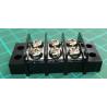 TE Connectivity Barrier Strip, 3 Contact, 9.53mm Pitch, 2 Row, 20A, 300 V