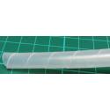 3mm-10mm Spiral Cable Wrap, Clear, per meter