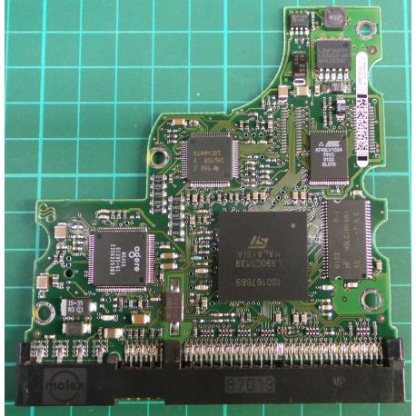 PCB: 100151017 Rev A, Barracuda ATA, ST340016A, 40GB, 3.5", IDE
