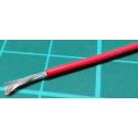 22AWG, 0.5mm2, Stranded, Polyalkene, 150deg, Red