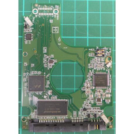 PCB: 2060-771960-000 Rev A, WD10JPVX-22JC3T0, 1TB, 2.5", SATA