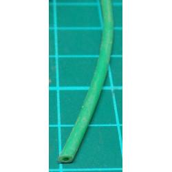 Silicone Sleeving, 1mm Bore, Green