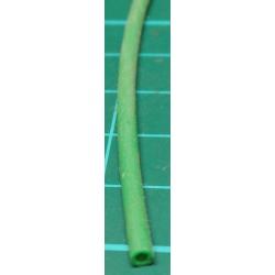 Silicone Sleeving, 1.5mm Bore, Green