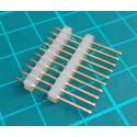 Wire Wrap Header, 10 Pin, SIL, 2.54mm Pitch