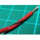 22AWG, 0.5mm2, Stranded, PVC, 105deg, Red (Black Tracer)