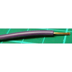 22AWG, 0.5mm2, Stranded, PVC, 105deg, Purple