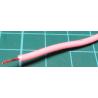 22AWG, 0.5mm2, Stranded, PVC, 105deg, Pink