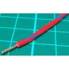 20AWG, 0.5mm2, Stranded, PVC, 105deg, Red (Blue Tracer), per meter