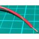 22AWG, 0.5mm2, Stranded, PVC, 105deg, Red (Brown Tracer)