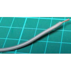 22AWG, 0.5mm2, Stranded, PVC, 105deg, Grey