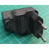 USED, Charger, USB Socket, MODEL: KSAS0060500100D5U, 5V, 1A, Euro Plug