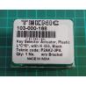 TEKNIC, 103-000-168, Key selector actuator, plastic L*C/R/, with K455, Black Teknic code: P2AK2-3PA