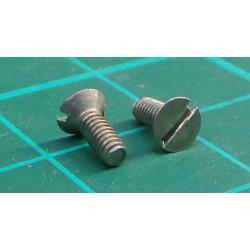 Screw, M2x5mm, Countersunk, Slotted