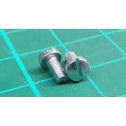 Screw, Non Standard? 2.3mm x 6mm, Cheese Head, Slotted, DIN85