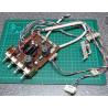 PCB with components - Audio Amplifier
