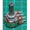 Potentiometer, 2 x 10K, Lin, THT, 6x13.5mm Shaft