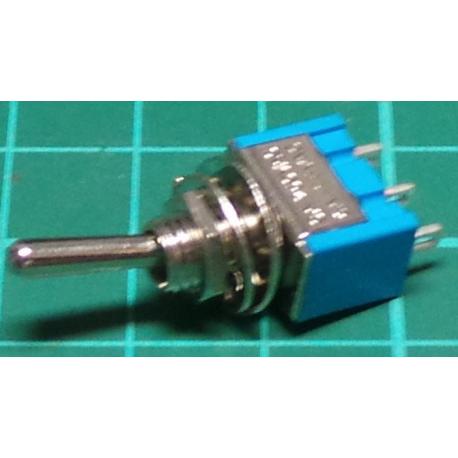 Switch SP3T Toggle, 250V, 3A