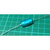 Capacitor, 470uF, 10V, Axial, Electrolitic