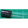 Capacitor, 470uF, 25V, 105deg, Radial, Electrolytic