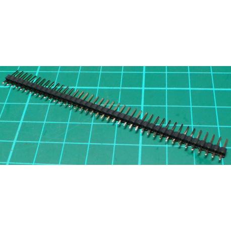 36 Pin SIL Header, Male, 2.54mm Pitch