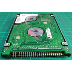 Complete Disk, PCB: 100346102 Rev B, ST94813A, Momentus 5400.2, 40GB, 2.5", IDE