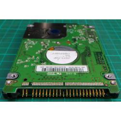 Complete Disk, PCB: 2060-701285-001 Rev A, WD Scorpio, WD600VE-07HDT0, 60GB, 2.5", IDE