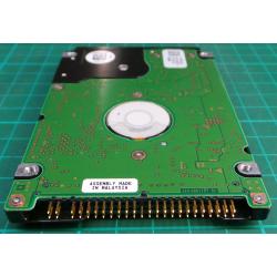 Complete Disk, CHIP: 14R9061-J41063G-X13518-OWNB, HTS548040M9AT00, 40GB, 2.5", IDE