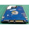 Disk, PCB: 100536286 Rev E, Momentus 5400.6, ST9160314AS, Seagate, P/N: 9HH13C-036, Firmware: D005DEM1,160GB, 2.5", SATA