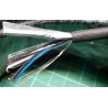 Cable, 4 Core, Screened (Foil + Drain Wire), 28AWG, 0.08mm2, Stranded, PVC, 70deg, Black, per meter