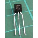 MPSA56, PNP Transistor, 300V, 0.5A, 0.625W, TO92