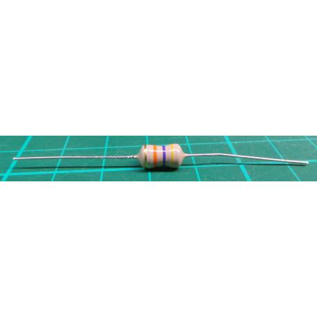 Inductor: wire, THT, 47000uH, 0.03A, 230Ω, Ø5.8x12.8mm, ±5%, Q: 40
