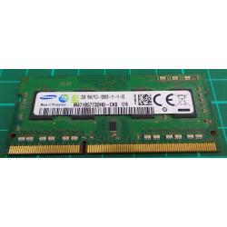 USED, sodimm, DDR3-1600, PC3-12800, 2GB