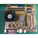 USED, ASUS P4RD1-MX with Pentium 4, 2.8GHZ