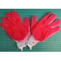PVC coated work gloves SCOTER, size 9