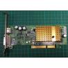 USED, AGP, Radeon 9550SE, 128MB, Connector:- S-Video, DVI