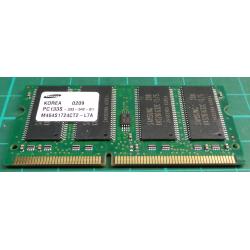 USED, SODIMM, SDR SDRAM, PC133, 128MB
