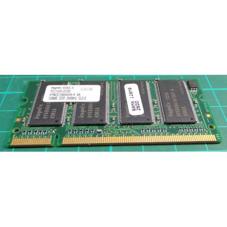 USED, sodimm, 128MB, PC2100