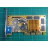 USED, AGP, GeForce2 MX200, 32MB, Connector:- VGA - Surface Rust on Connector, but working