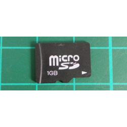 USED, Micro SD, 1GB, No class