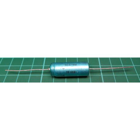 100 pack of Capacitor, 1000uF, 16V, Axial, Electrolitic