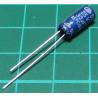 Capacitor, 33uF, 25V, Radial, Electrolitic