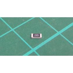 SMD Chip Resistor, 22 ohm, ± 5%, 125 mW, 1206 [3216 Metric], Thick Film, General Purpose, Farnell- 933-7202