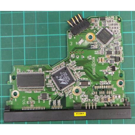 PCB: 2060-701335-005 Rev A, WD1600JS-60MHB5, 160GB, 3.5", SATA